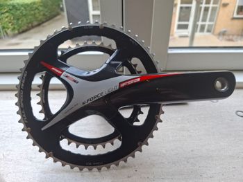 Used Fsa K-Force Light Drivetrain & Pedals