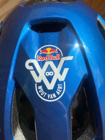Used Lazer Strada KinetiCore Red Bull Wout van Aert Helmet Cycling Accessories