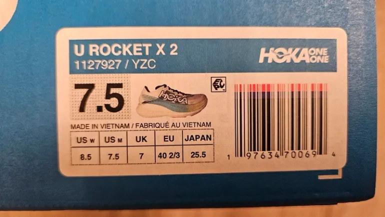 Używany Hoka Rocket X 2 bike — zdjęcie 4 z 4