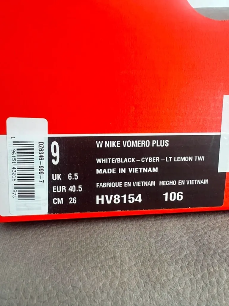 Brugt Nike Vomero Plus bike — billede 12 af 12