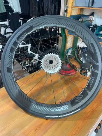 Używany Zipp 454 NSW Tubeless Disc Brake Wheelset 2026 Wheels