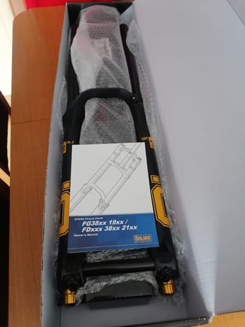Used Öhlins DH38 m.1 Air TTX18 Fork bike — image 2 of 3