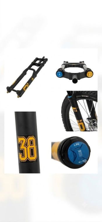 Used Öhlins DH38 m.1 Air TTX18 Fork bike — image 3 of 3