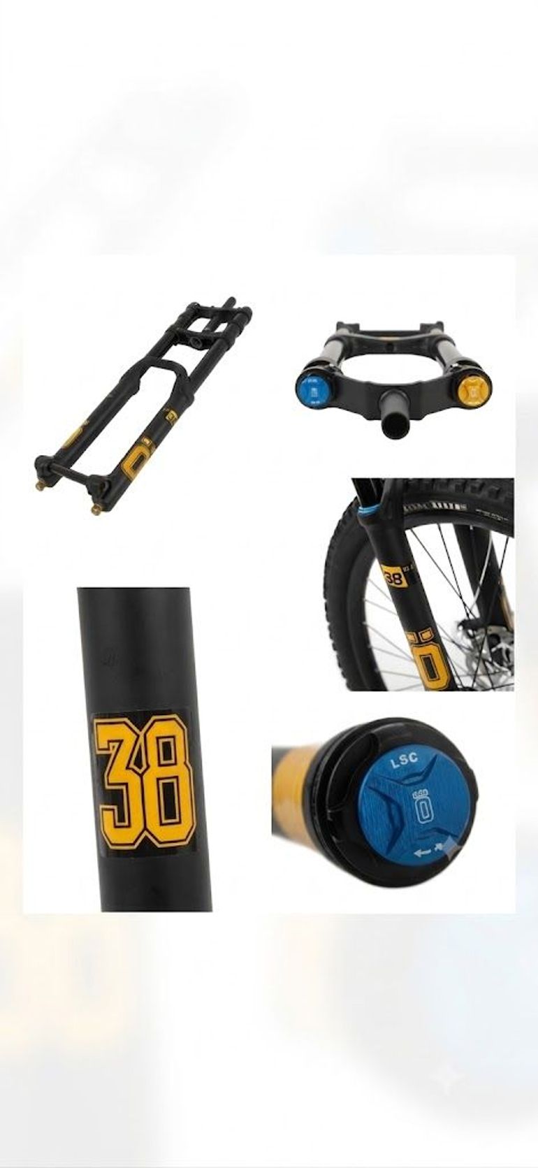 Used Öhlins DH38 m.1 Air TTX18 Fork bike — image 3 of 3