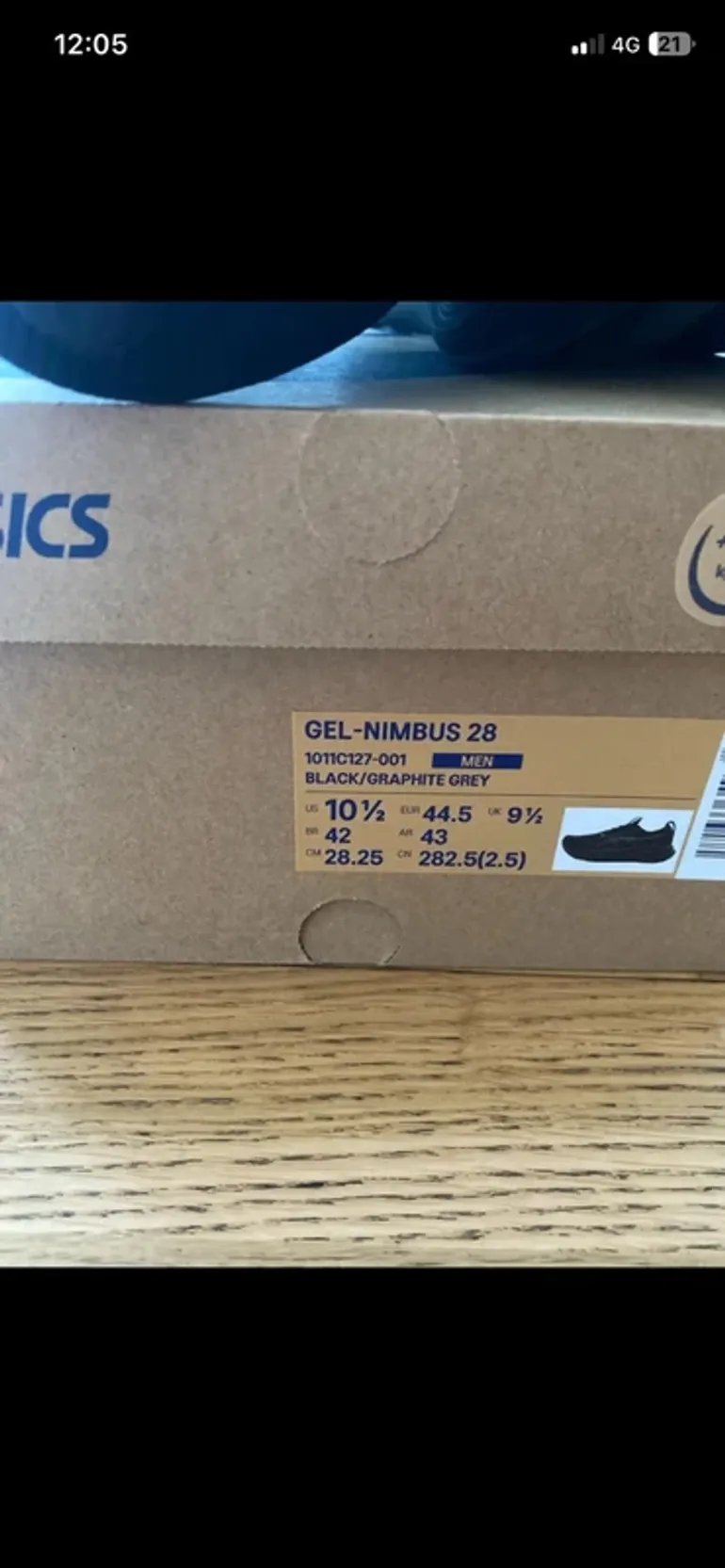 Used Asics Gel Nimbus 28 bike — image 4 of 5