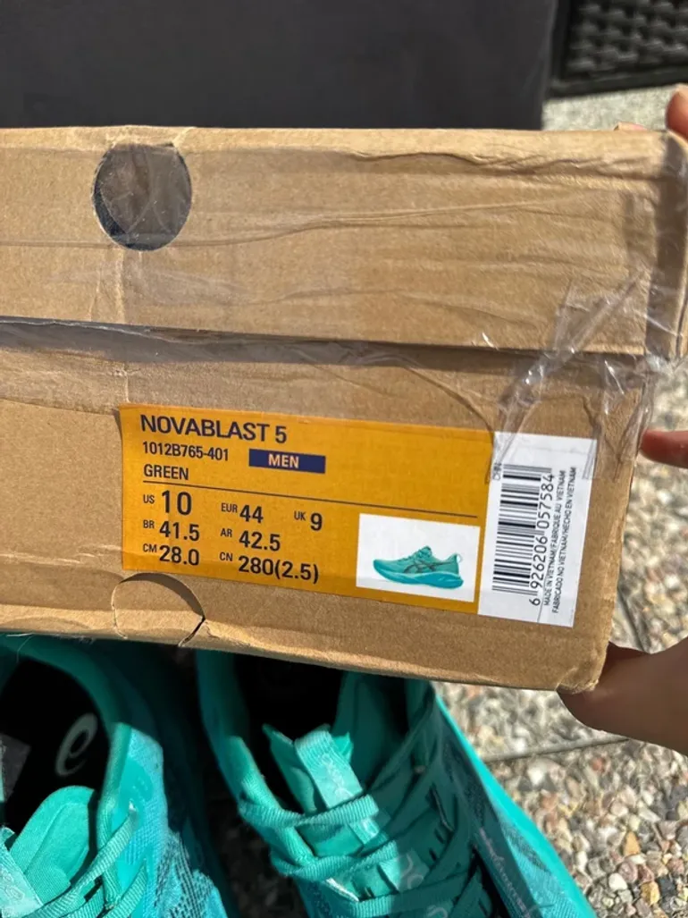 Brugt Asics Novablast 5 bike — billede 10 af 11