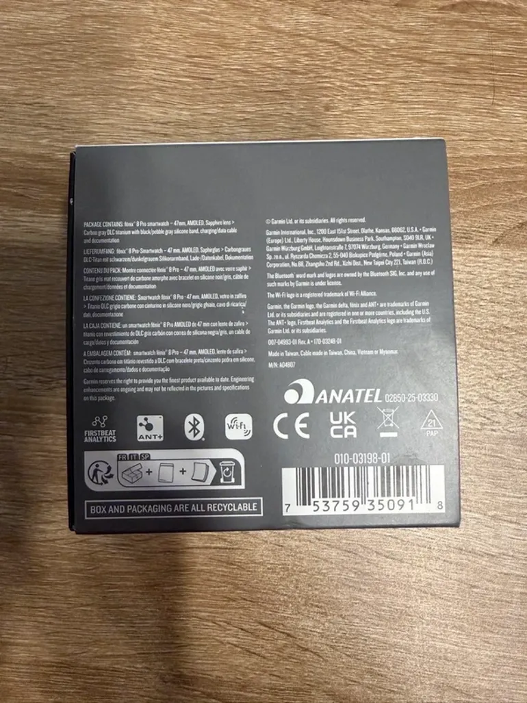 Used Garmin Fenix 8 Pro bike — image 3 of 3