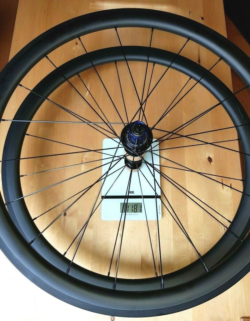 Used Tune Kon-Q-renZ UL38R26 Mag Mig Carbon Laufradsatz Clincher Felgenbremse Wheels