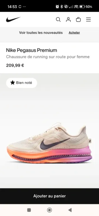 Used Pegasus Nike Premium bike — image 9 of 9