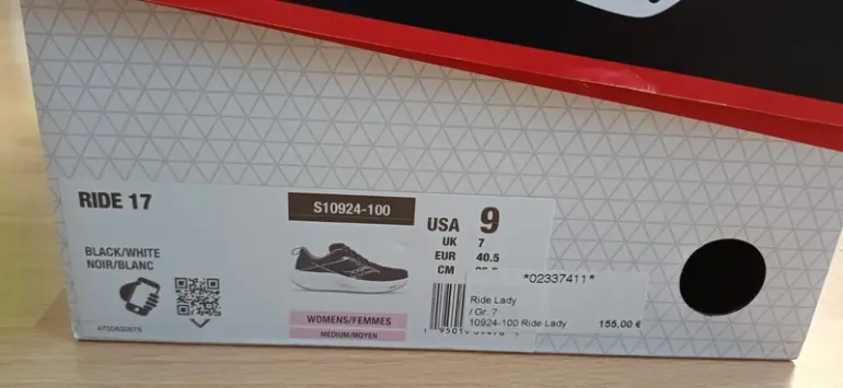 Tweedehands Saucony Ride 17 bike — afbeelding 3 van 3