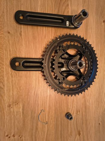 Used Campagnolo Centaur Crankset Drivetrain & Pedals