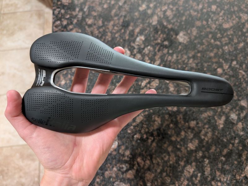 Used Selle Italia SLR Boost TI 316 Superflow Saddle (Size S3) 2023 Saddles & Seatposts