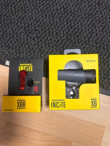 Used Kryptonite Incite X6 60 Lux Light 2026 Cycling Accessories