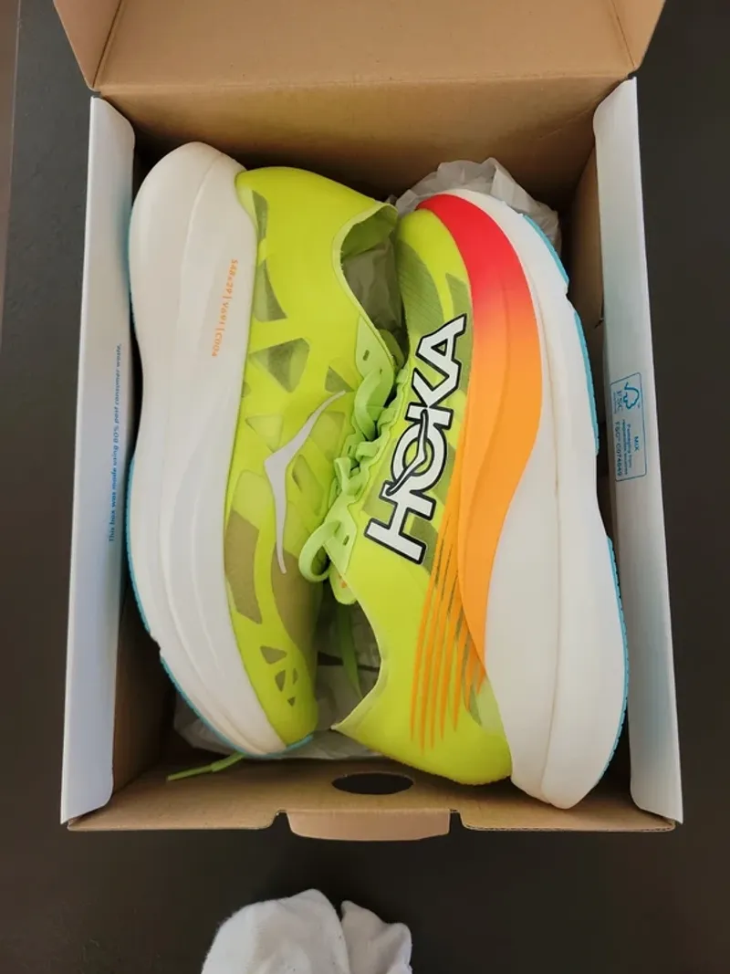 Used Hoka Rocket X2 Running Shoes