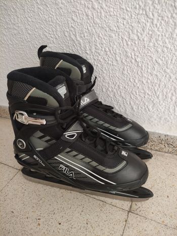 Used Fila Bond Ice Skates Hockey