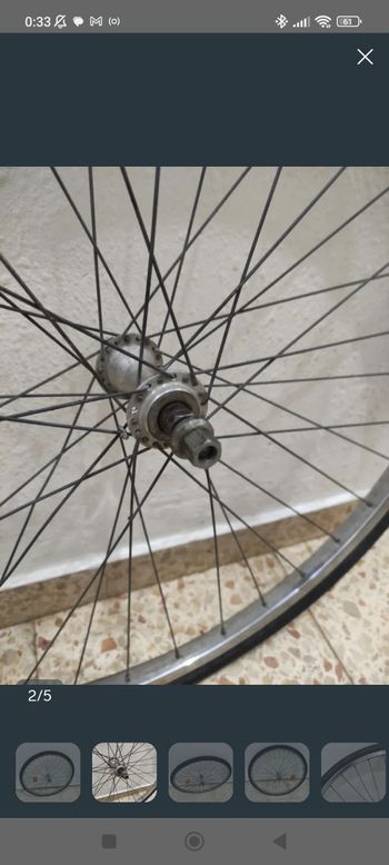 Brugt Michelin 650x35 Wheel bike — billede 5 af 5