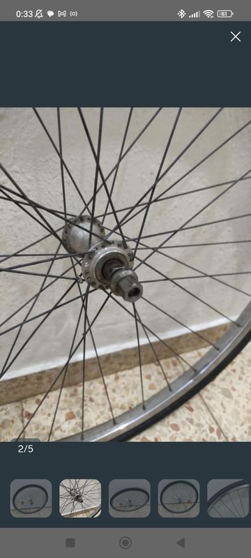 Used Michelin 650x35 Wheel bike — image 5 of 5