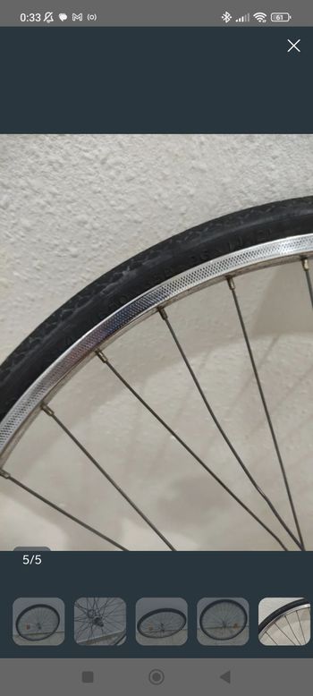 Brugt Michelin 650x35 Wheel bike — billede 4 af 5