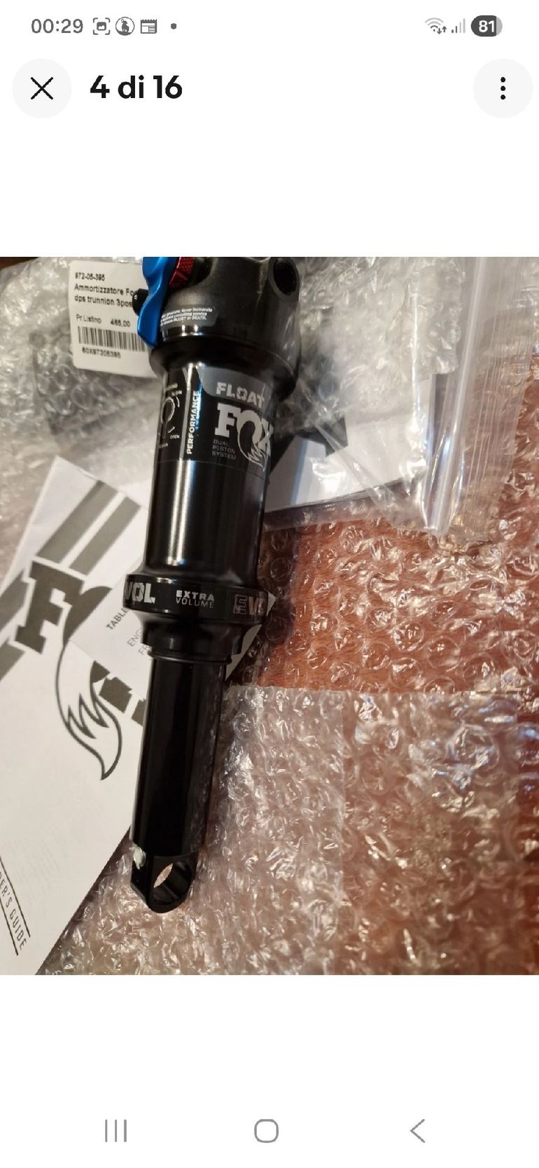 Gebrauchtes Fox Racing Float DPS Trunnion 3pos 2026 bike — Bild 6 von 6