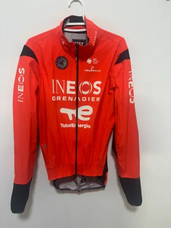 Used Gobik Exclusive exo Rainjacket windstopper Team Ineos Grenadier size L 2026 Cycling Clothing