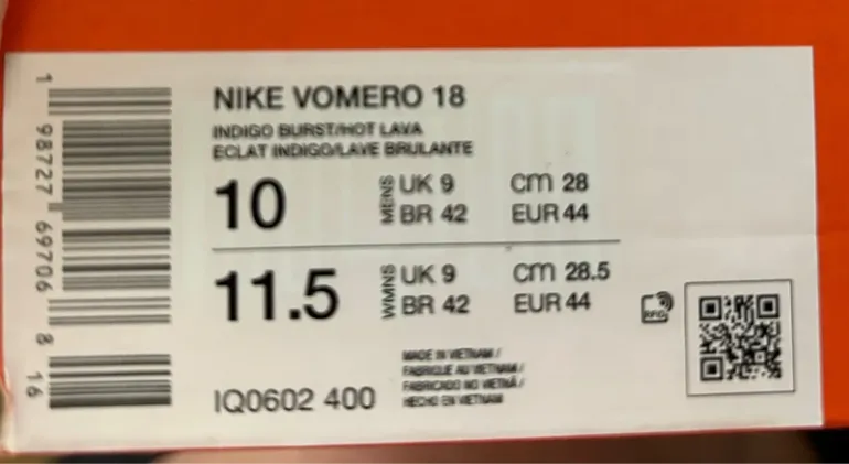 Used Nike Vomero 18 bike — image 7 of 7