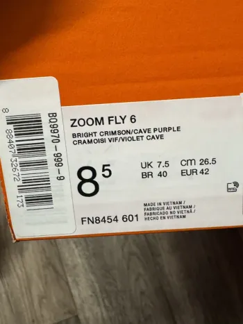 Tweedehands New Balance Zoom Fly 6 bike — afbeelding 7 van 7