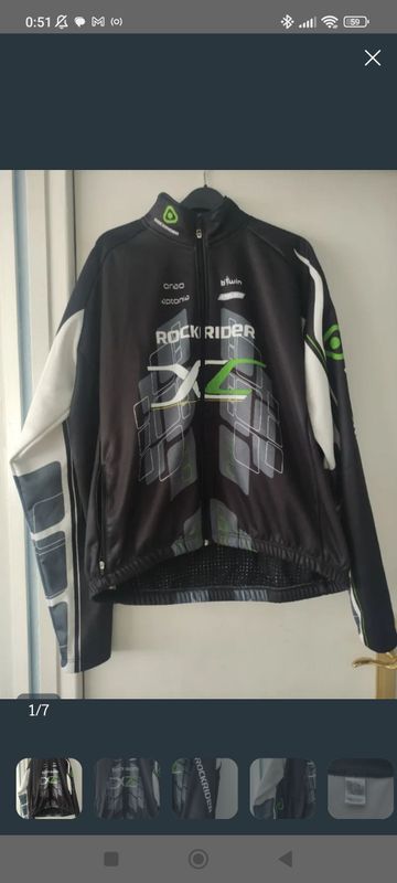 Used Rockrider Cycling Jacket Cycling Clothing