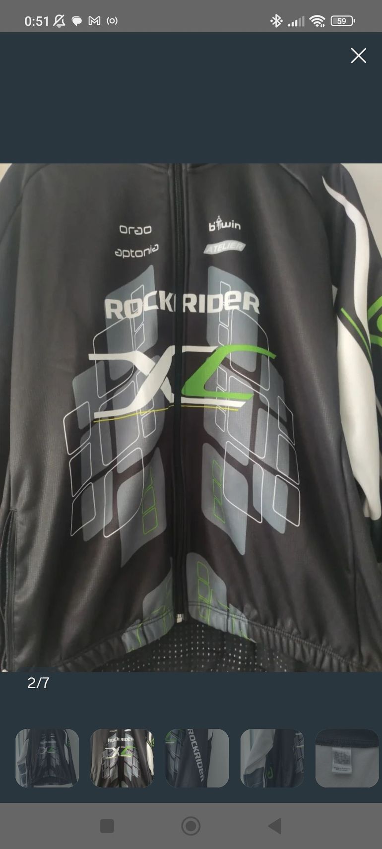Used Rockrider Cycling Jacket bike — image 3 of 7