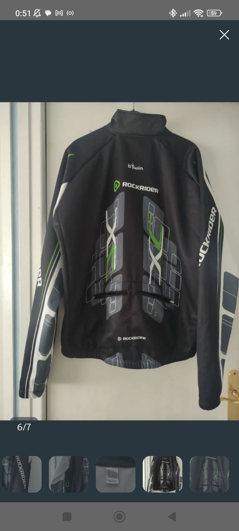 Used Rockrider Cycling Jacket bike — image 2 of 7