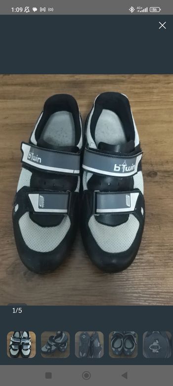 Used BTWIN Otro Cycling Shoes