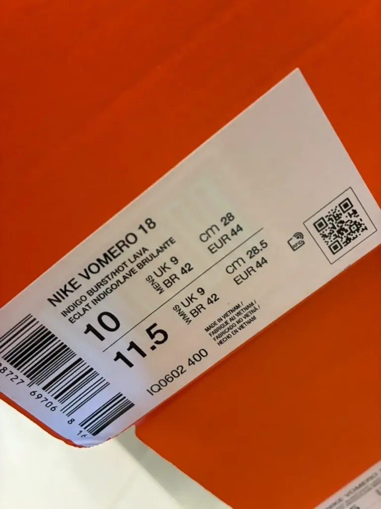 Nike Vomero 18 bike d'occasion — image 2 sur 3