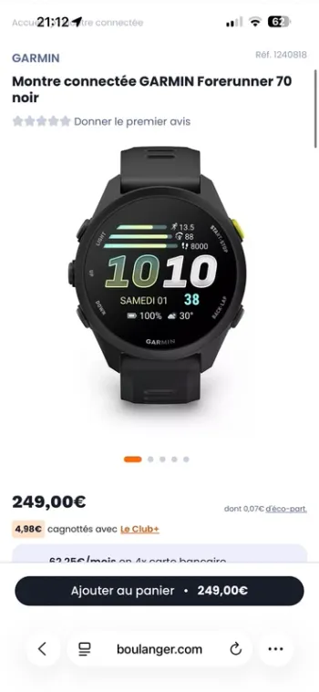 Used Garmin Watch bike — image 6 of 6