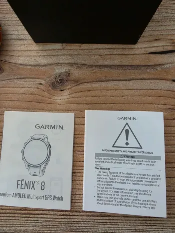 Used Garmin Fenix 8 47mm AMOLED Sapphire bike — image 8 of 8