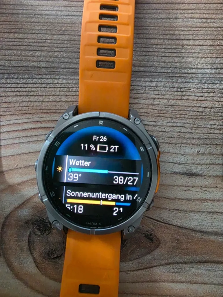 Used Garmin Fenix 8 47mm AMOLED Sapphire bike — image 3 of 8
