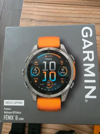 Used Garmin Fenix 8 47mm AMOLED Sapphire Electronics