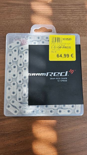 Used Sram Red AXS 12-speed Flattop 114L Drivetrain & Pedals