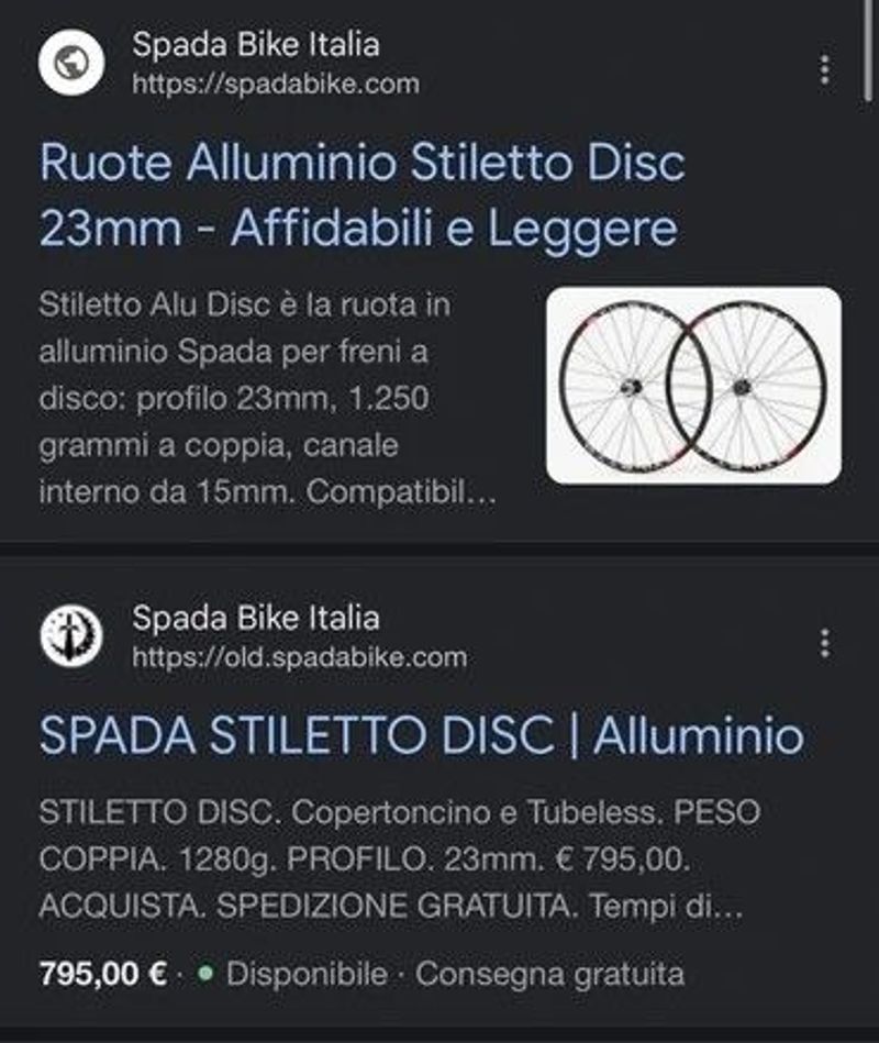 Used Spada Stiletto Disc 700C 2022 bike — image 3 of 3