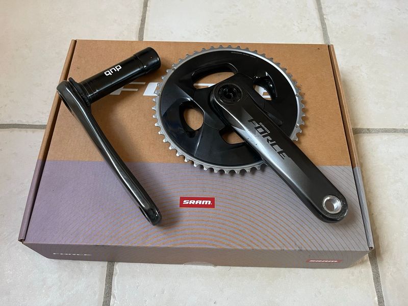 Sram Force AXS D1 DUB Crankset 2021 Drivetrain & Pedals usato