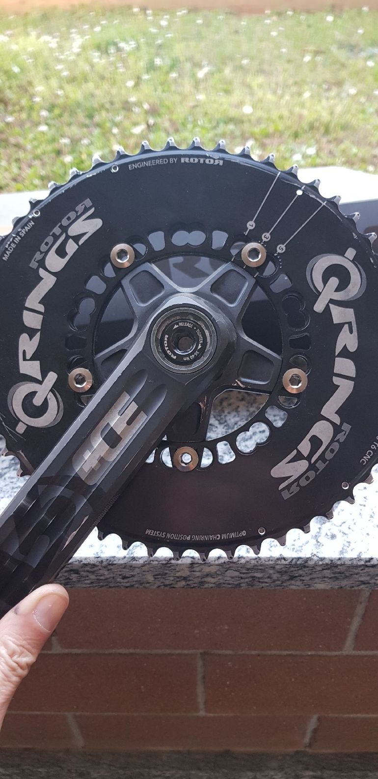 Brugt Rotor Crankset with Power 2022 bike — billede 8 af 11
