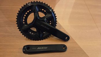 Gebrauchtes Shimano 105 FC-R7100 Drivetrain & Pedals