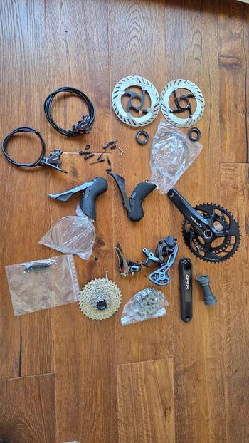 Shimano GRX 820 2x12 Groupset Groupset de segunda mano