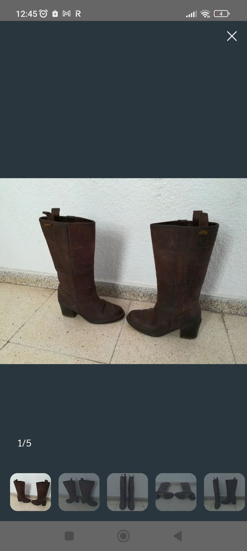 Używany Valverde Riding Boots Horse Riding