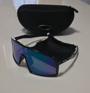 Used Oakley Sutro Black Ink - Prizm Jade Iridium Sunglasses OO9406-0337 Cycling Accessories