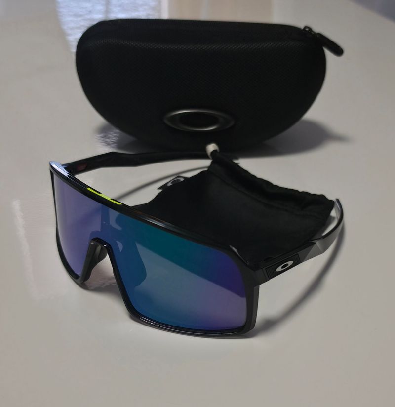 Used Oakley Sutro Black Ink - Prizm Jade Iridium Sunglasses OO9406-0337 Cycling Accessories