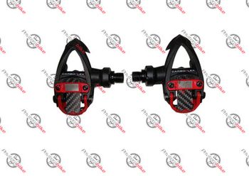 Used Time Pedali iclic titan carbon red - BE41 2010 Drivetrain & Pedals