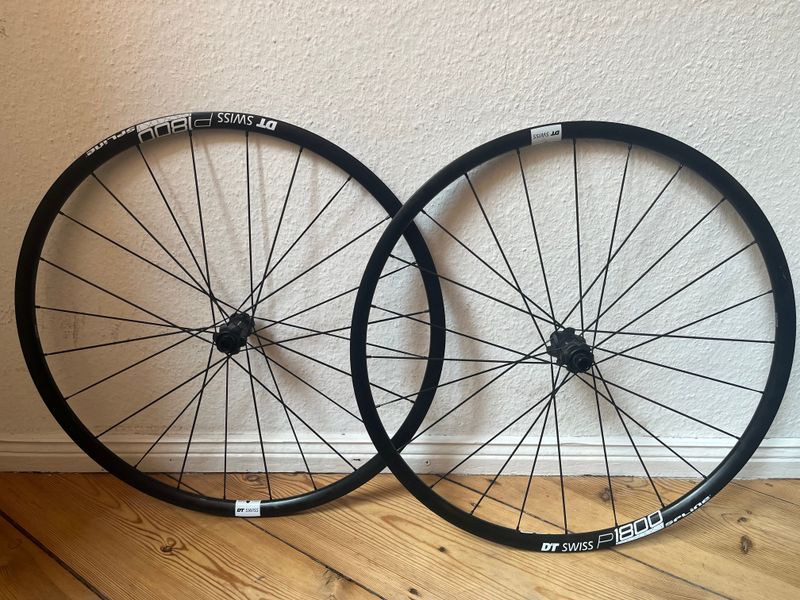 Used Dt Swiss P1800 Spline Wheels