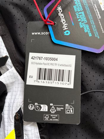 Brugt Scott RC Pro TR 10 Hydration Pack 2026 bike — billede 3 af 3