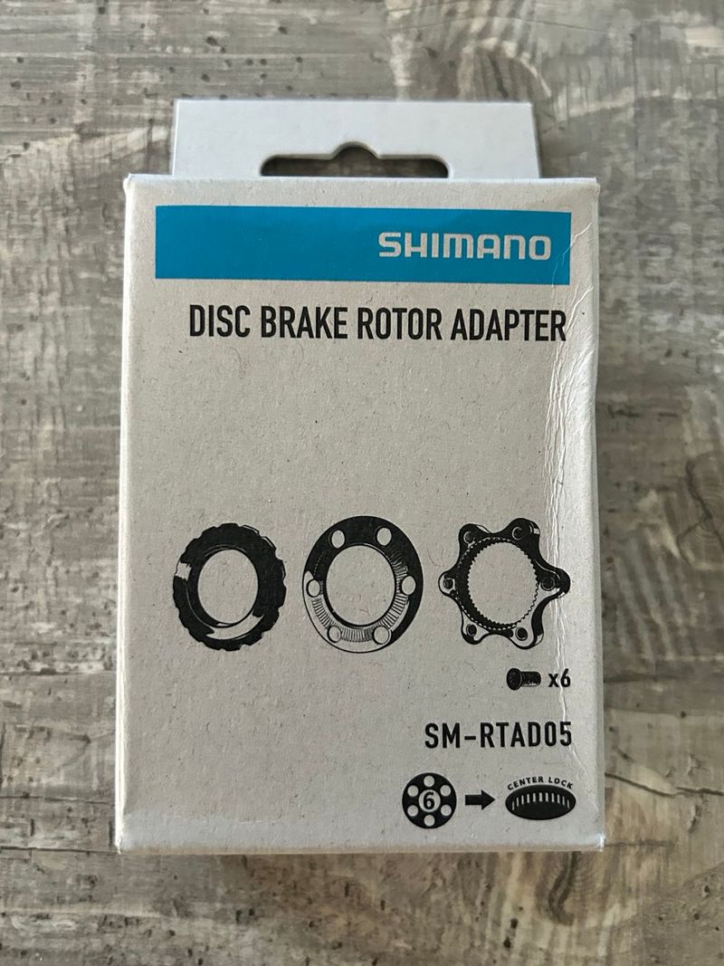 Used Shimano SM-RTAD05 Center Lock to 6-Bolt Adapter 2026 Wheels