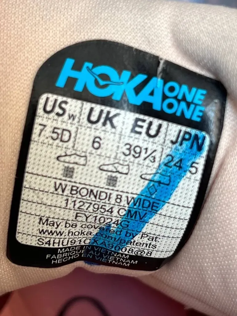Hoka Bondi 8 Wide bike d'occasion — image 8 sur 9