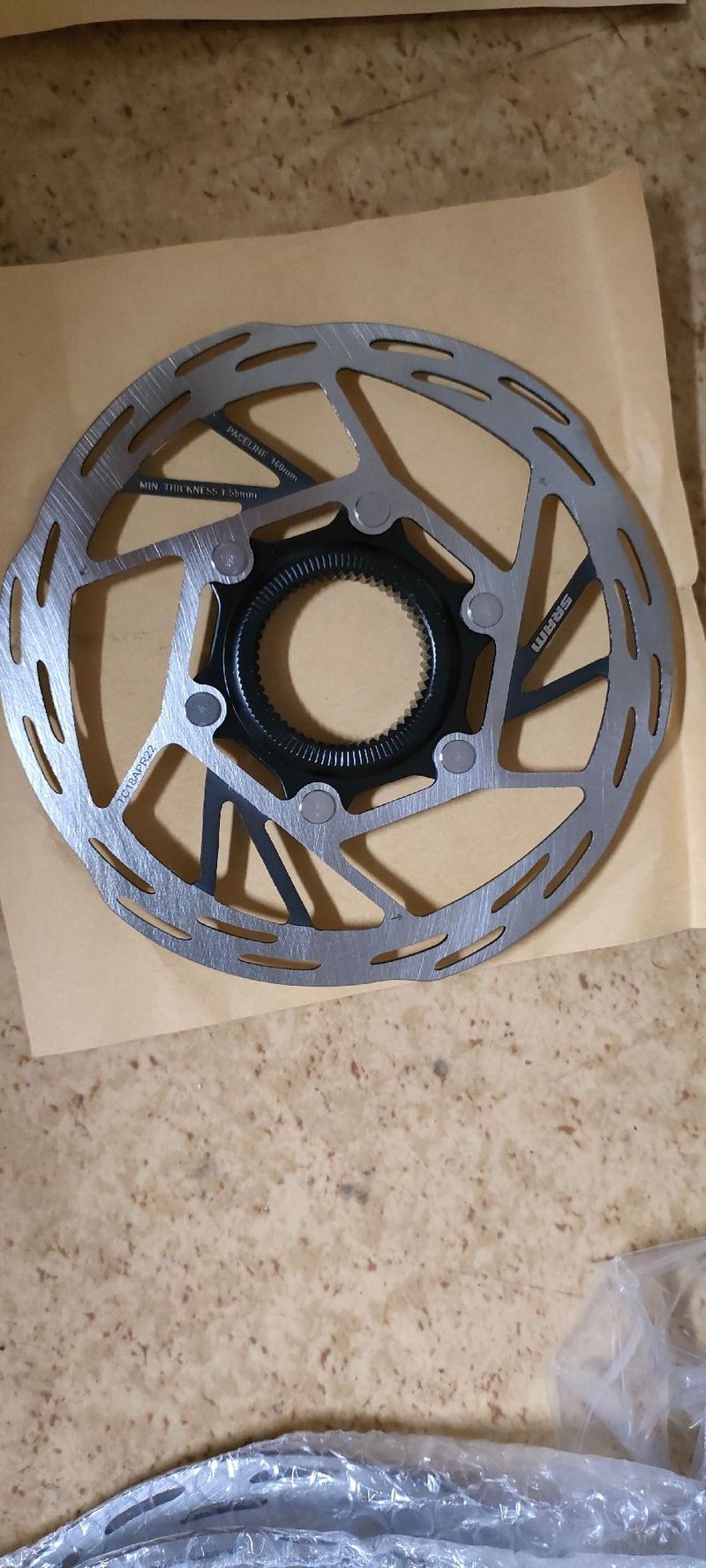 Used Sram Paceline Center Lock Rotor 2026 Brakes